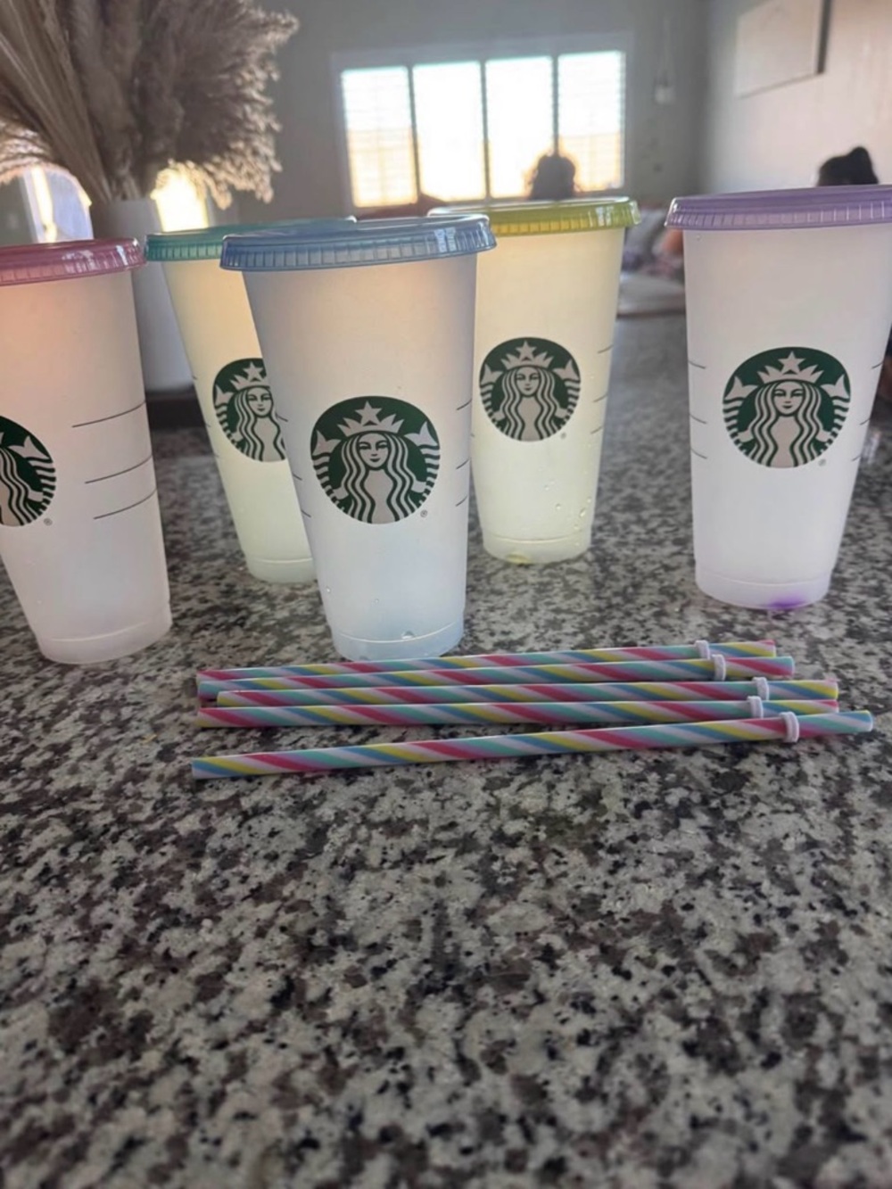 Starbucks Pastel Color Changing Tumblers - Picture 2 of 2